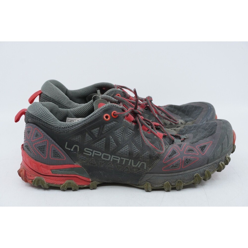 La Sportiva Bushido II Womens 9  Gray Trail Running Sneakers Shoes Low Athletic